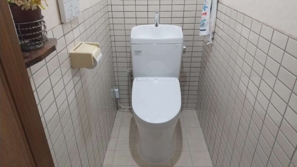 【トイレ施工事例】TOTO　ピュアレストQR