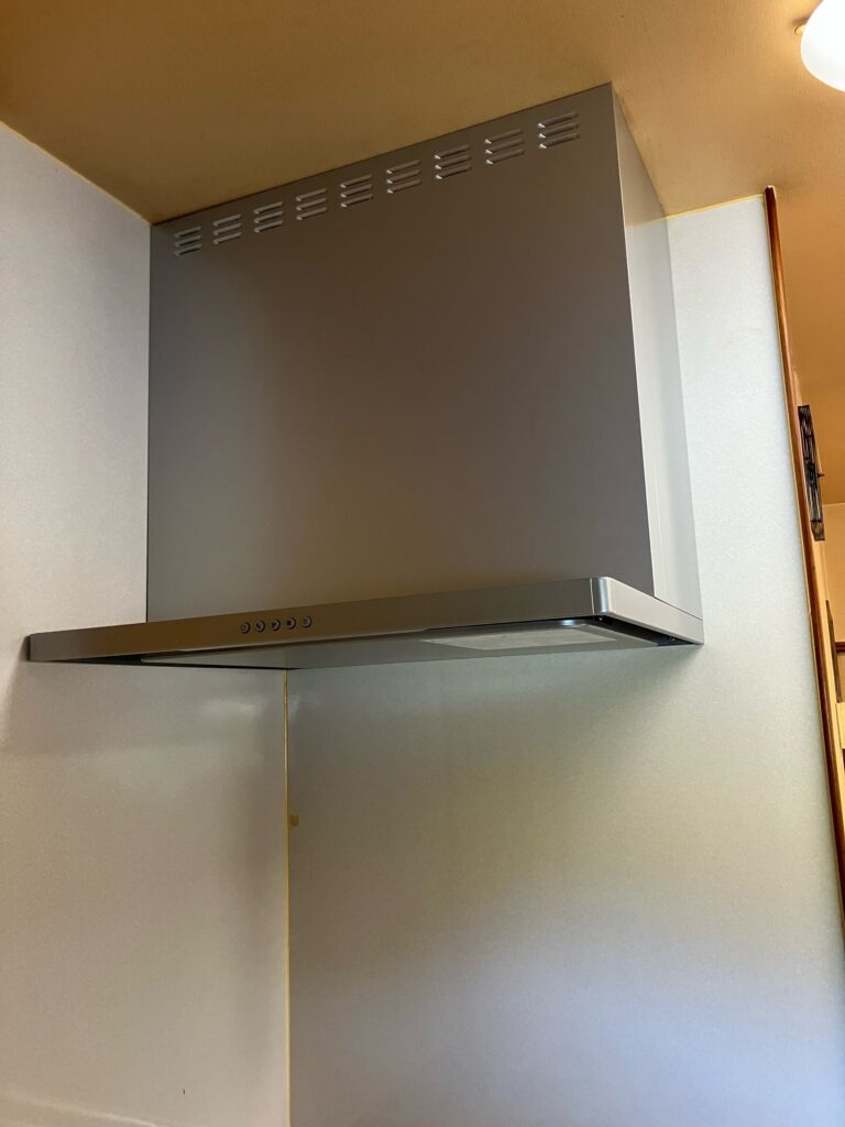 【キッチンまわり施工事例】クリナップ レンジフード