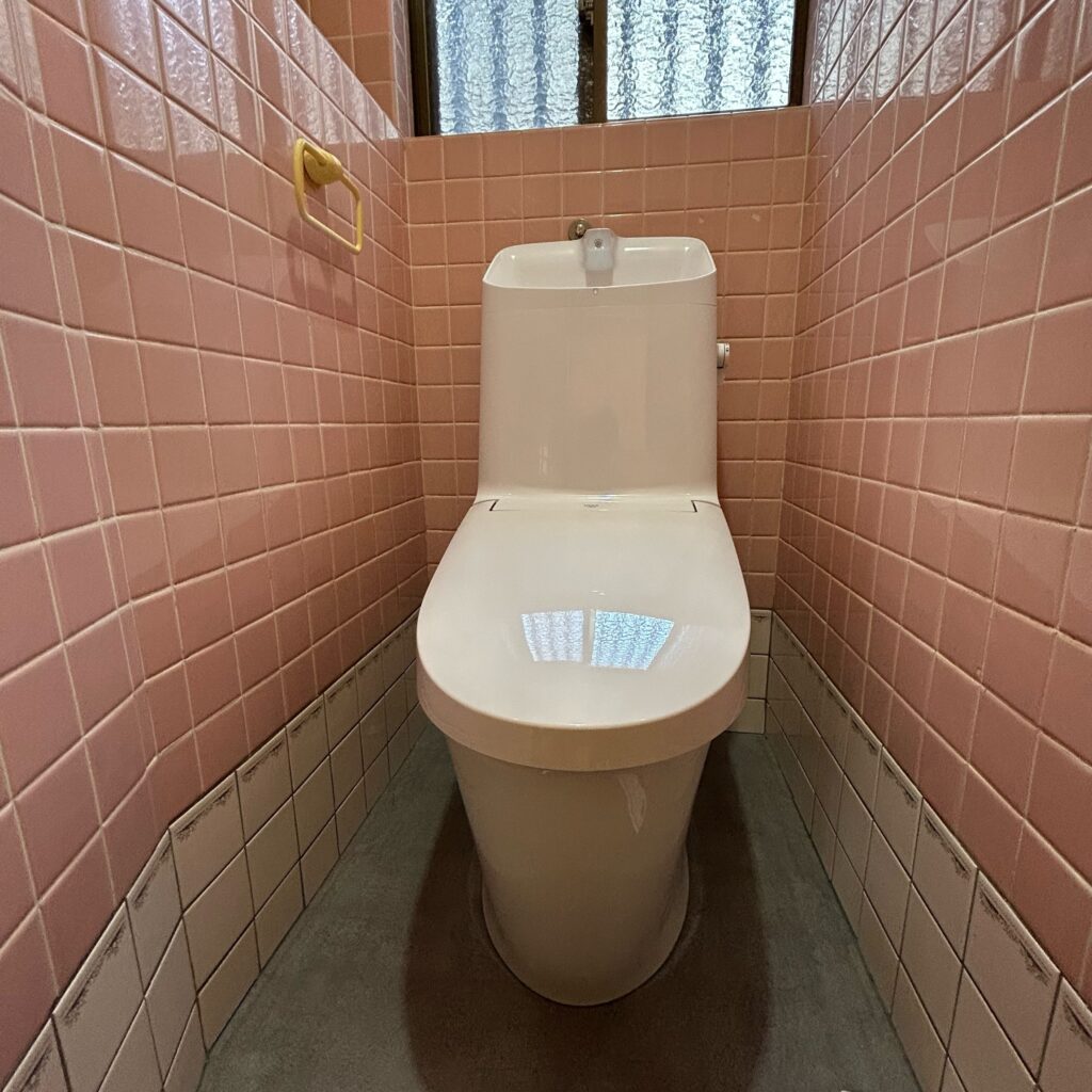 【トイレ施工事例】LIXIL LVシャワートイレ