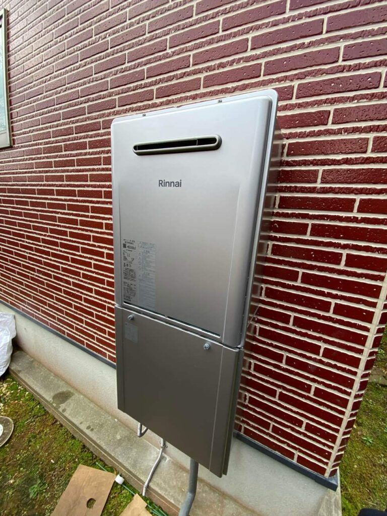 【給湯器施工事例】リンナイ エコジョーズ