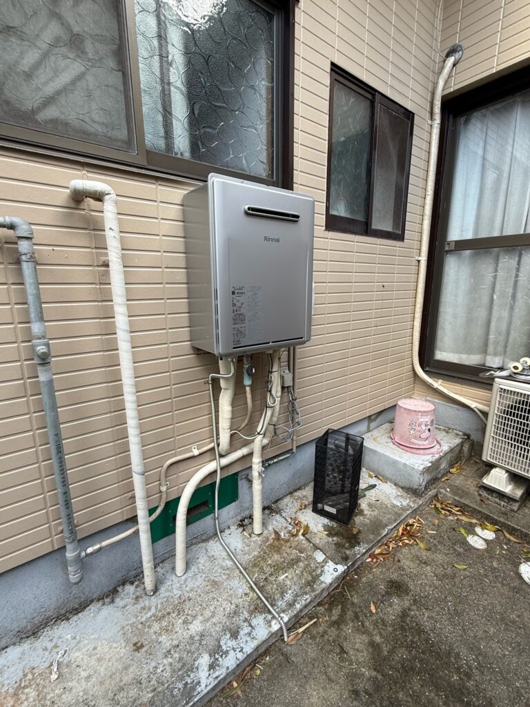 【給湯器施工事例】リンナイ ガス給湯器