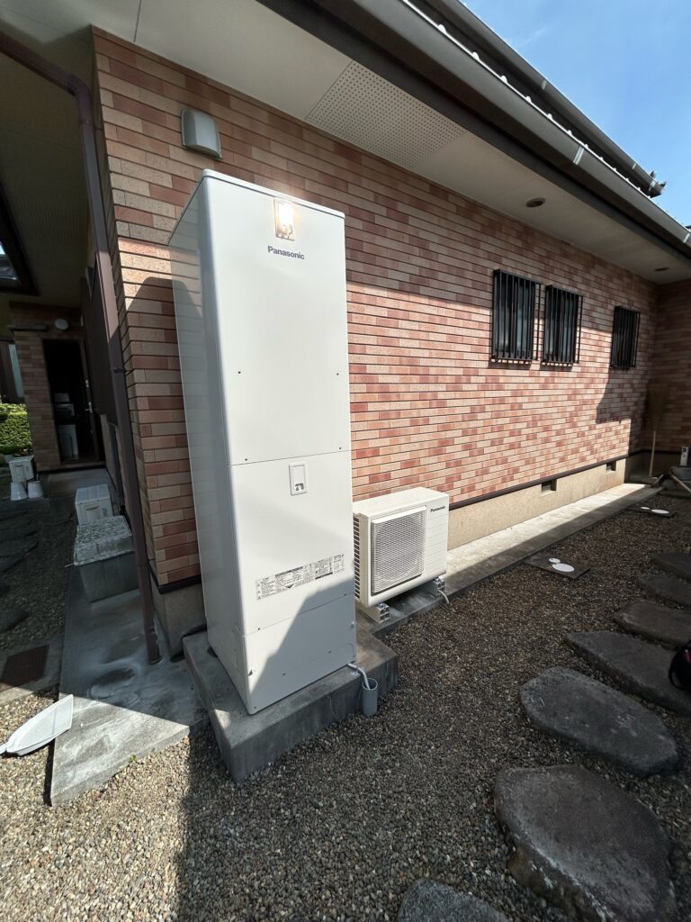 時津町|エコキュート取替|Panasonic エコキュート|K様邸