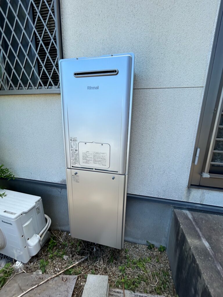 【給湯器施工事例】リンナイ ガス給湯器