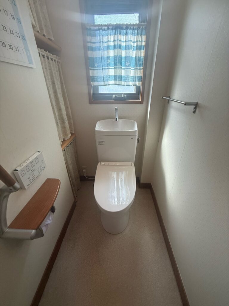 【トイレ施工事例】TOTO　ピュアレストQR