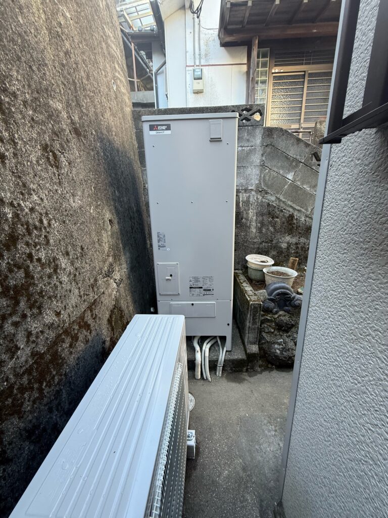 長崎市|エコキュート取替|三菱 エコキュート|三菱 IH|H様邸