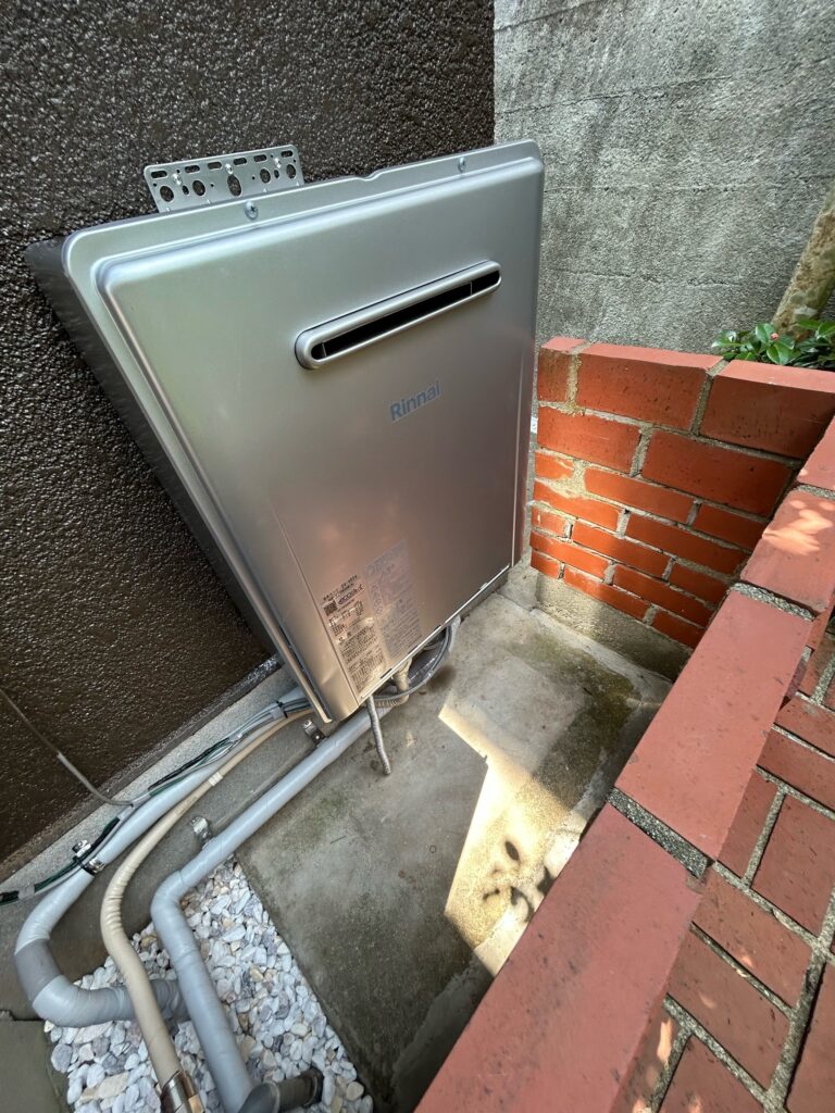 長崎市｜ガス給湯器取替｜リンナイ エコジョーズ｜Ｋ様邸