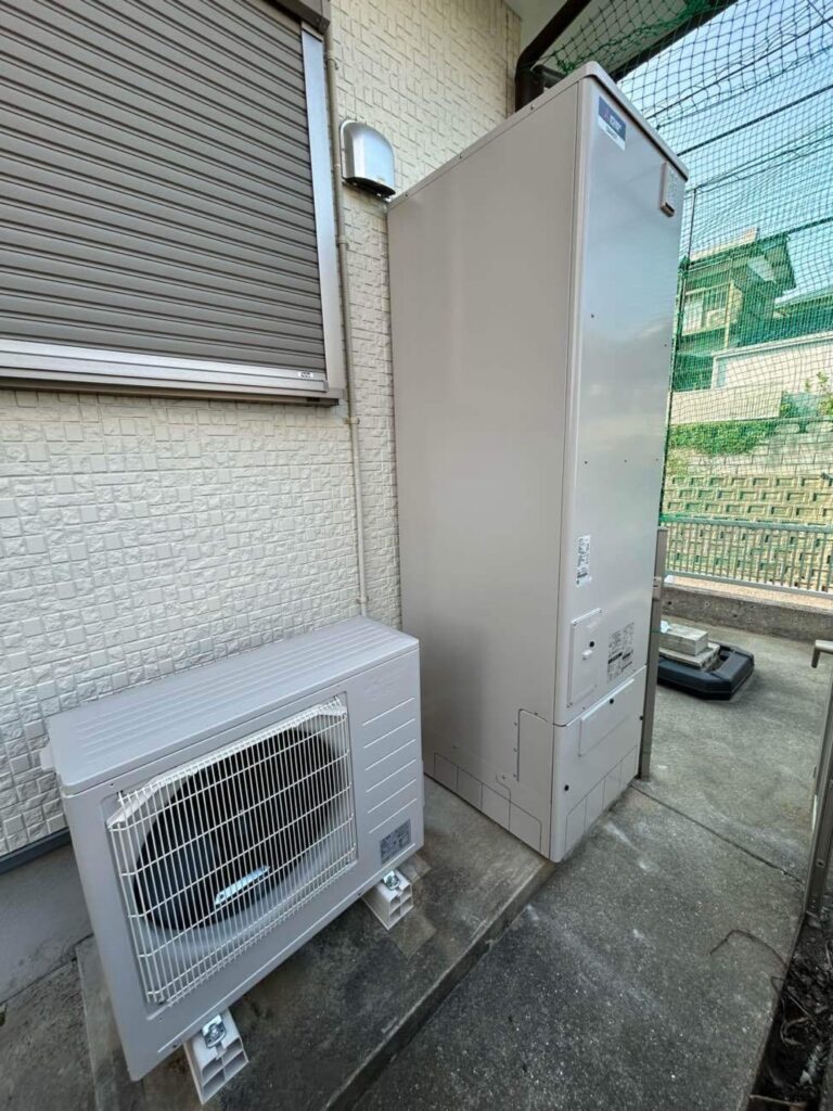 長与町｜エコキュート取替｜三菱 エコキュート｜H様邸