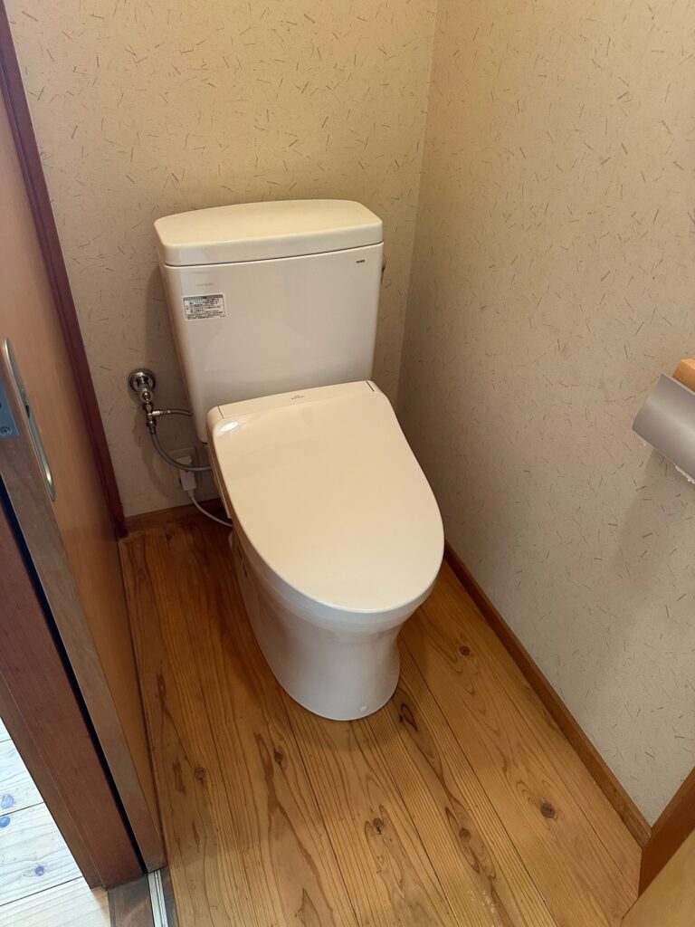 諫早市｜トイレリフォーム｜TOTO ピュアレストQR｜Ｉ様邸