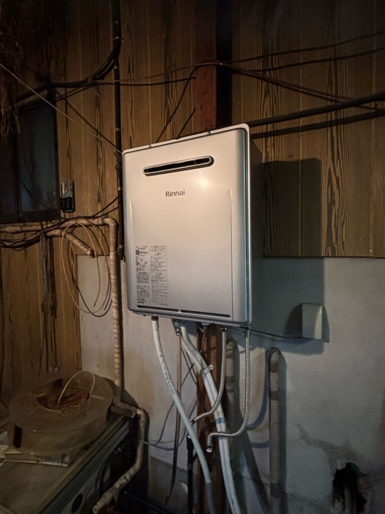 時津町｜ガス給湯器取替｜リンナイ エコジョーズ｜Ｈ様邸