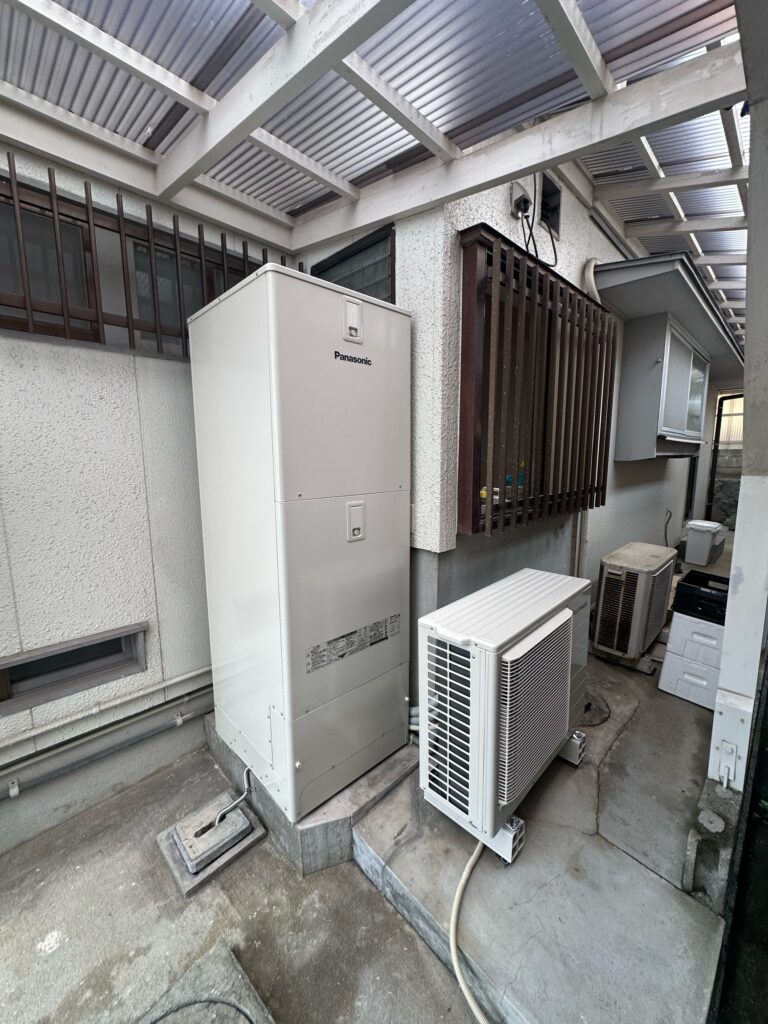 諫早市｜エコキュート取替｜Panasonic エコキュート｜Ｋ様邸