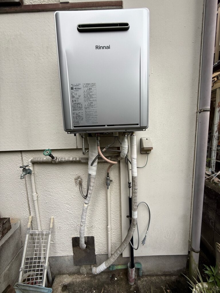 時津町｜ガス給湯器取替｜リンナイ エコジョーズ｜S様邸