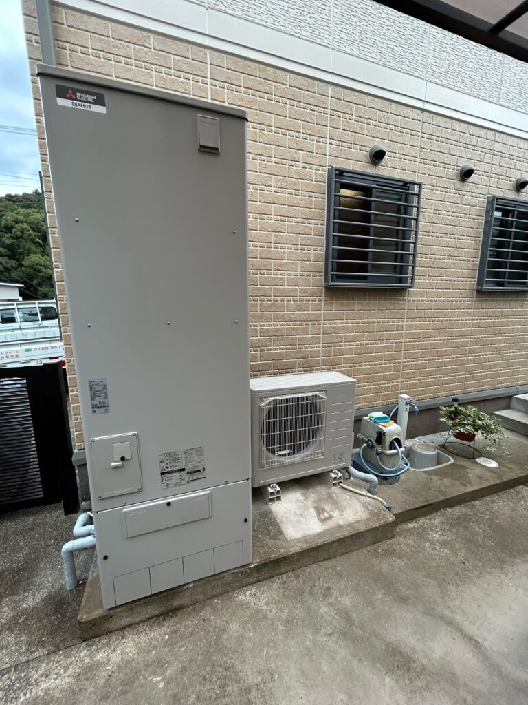 長与町｜エコキュート取替｜三菱 エコキュート｜Ｍ様邸