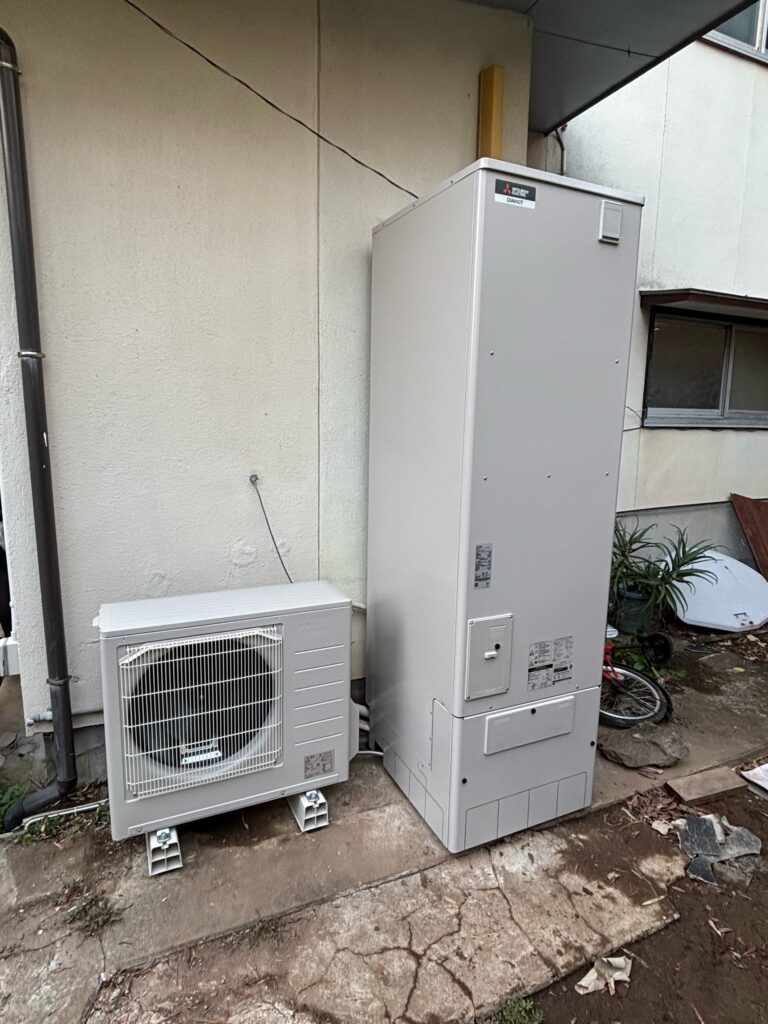 時津町｜エコキュート取替｜三菱 エコキュート｜Ｙ様邸