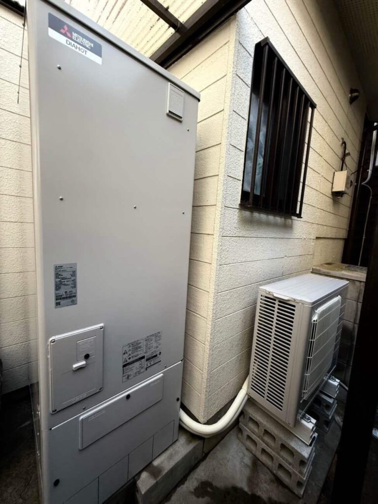 時津町｜エコキュート取替｜三菱 エコキュート｜Ｙ様邸