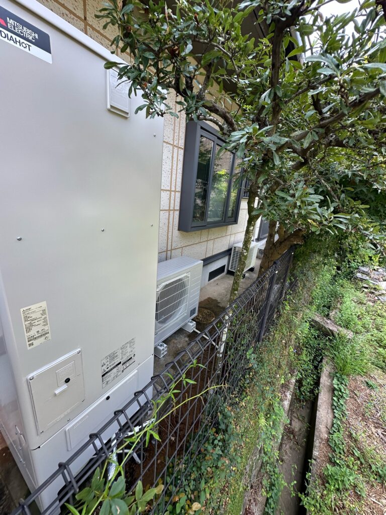 諫早市｜エコキュート取替｜三菱 エコキュート｜Ｉ様邸