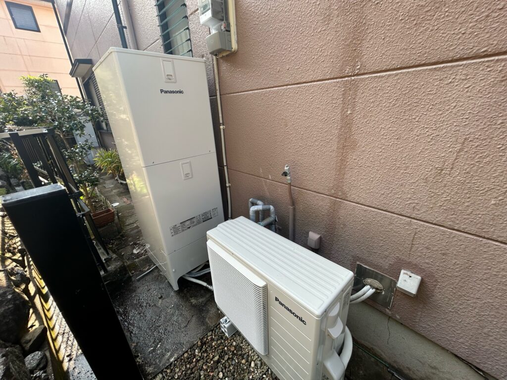 長崎市｜エコキュート取替｜Panasonic エコキュート｜Ｏ様邸