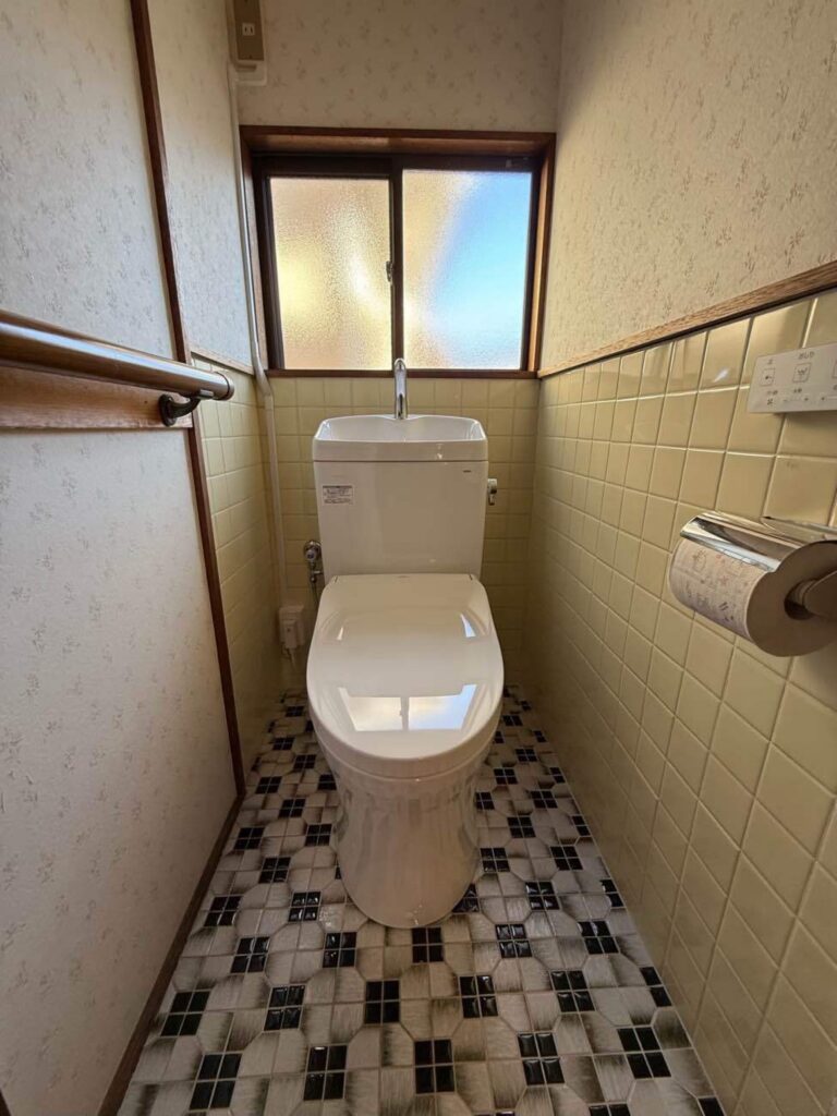 長与町｜トイレリフォーム｜TOTO ピュアレストQR｜Ｓ様邸