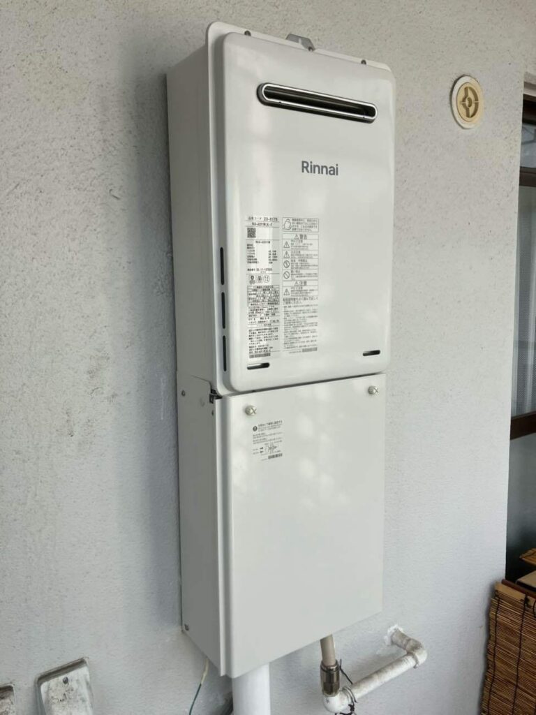 時津町｜ガス給湯器取替｜リンナイ ガス給湯器｜Ｕ様邸