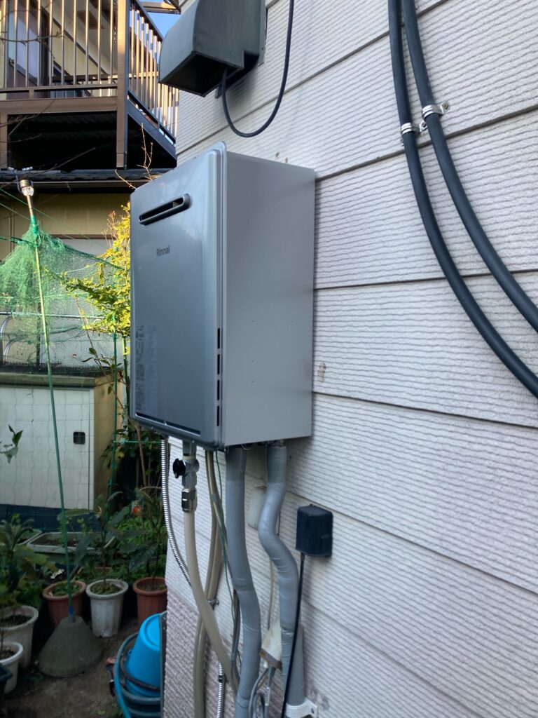 諫早市｜ガス給湯器取替｜リンナイ エコジョーズ｜M様邸