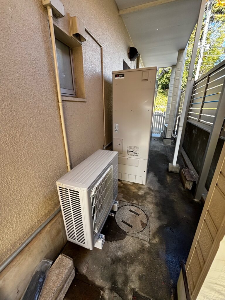 長崎市｜エコキュート取替｜三菱 エコキュート｜Ｍ様邸