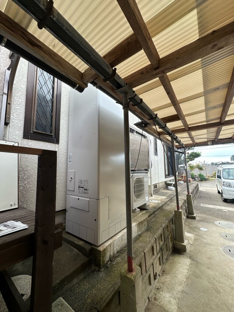 諫早市｜エコキュート取替｜三菱 エコキュート｜Ｋ様邸