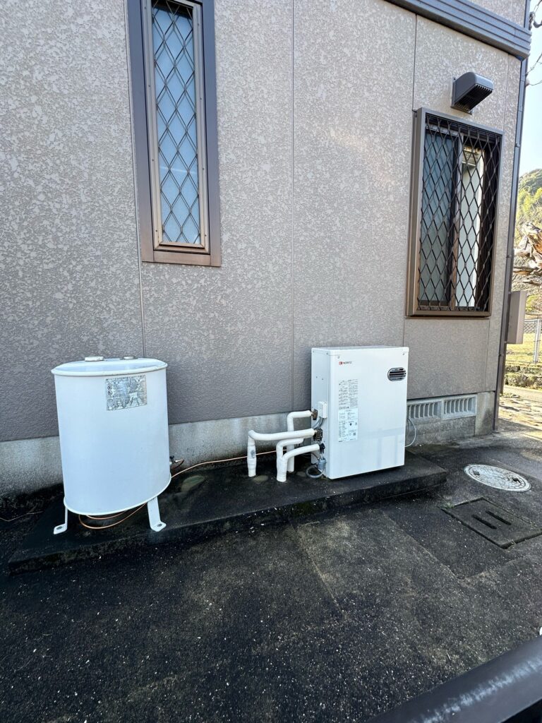 諫早市｜石油給湯器取替｜ノーリツ 石油給湯器｜Ｓ様邸