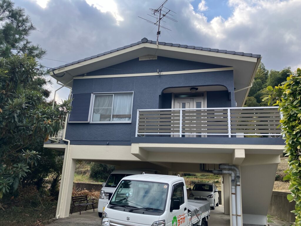 時津町│外壁塗装│シリコン塗装│Ｋ様邸