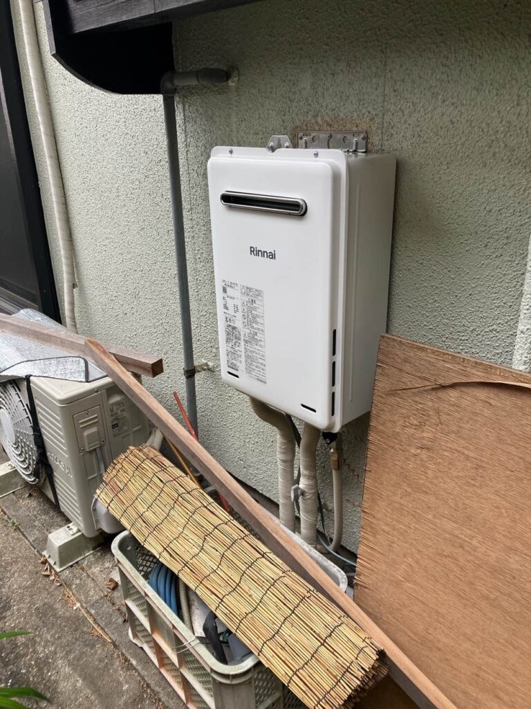諫早市｜ガス給湯器取替｜リンナイ　ガス給湯器｜Ｏ様邸