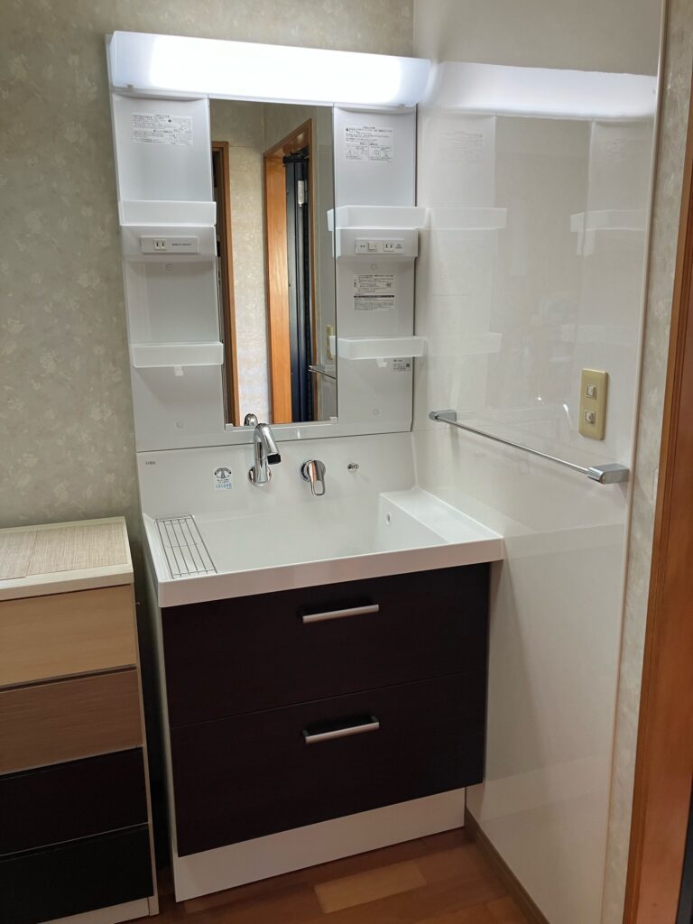 諫早市│洗面台リフォーム｜LIXIL ピアラ│Ｎ様邸