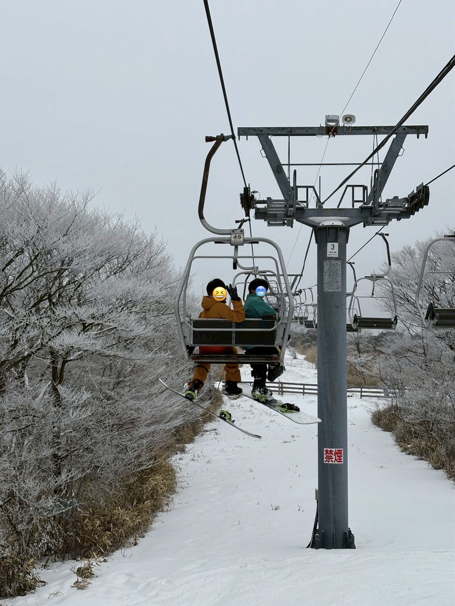 こっそりスノボ修行🏂