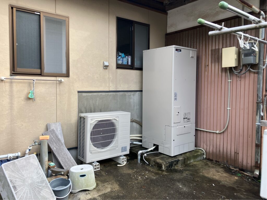 長崎｜諫早市｜エコキュート取替｜Panasonic エコキュート｜Ｆ様邸