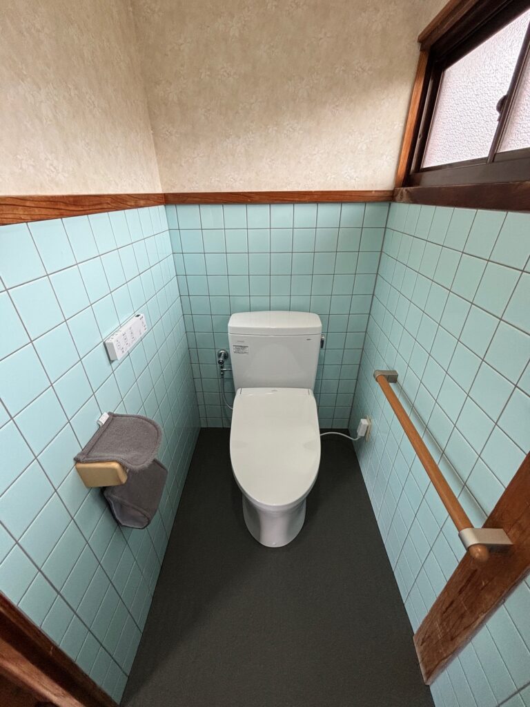 長崎｜諫早市｜トイレリフォーム｜TOTO ピュアレストQR｜Ｋ様邸