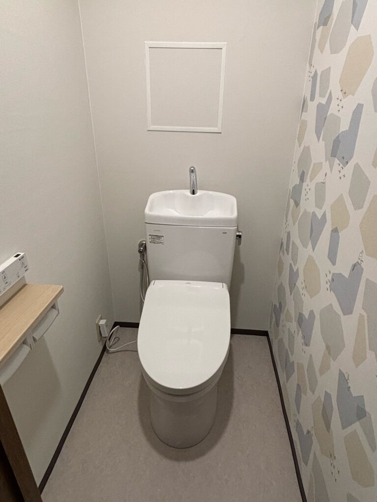 長崎市｜トイレリフォーム｜TOTO ピュアレストQR｜Ｍ様邸