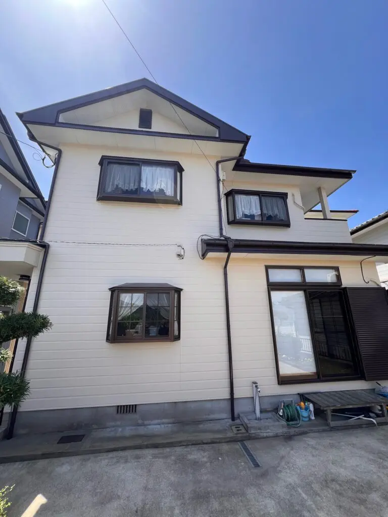 長崎｜長与町│屋根外壁塗装│シリコン塗装│Ｎ様邸