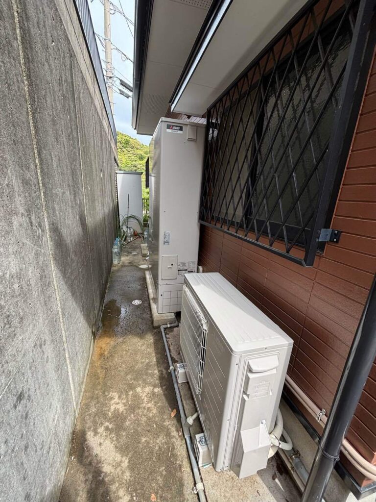 長崎｜長崎市｜エコキュート取替｜三菱　エコキュート｜Ｋ様邸