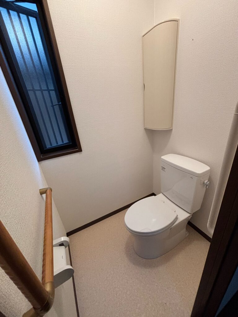長崎｜長与町｜トイレリフォーム｜ピュアレストQR｜レンジフード取替｜IHコンロ取替｜Ｔ様邸