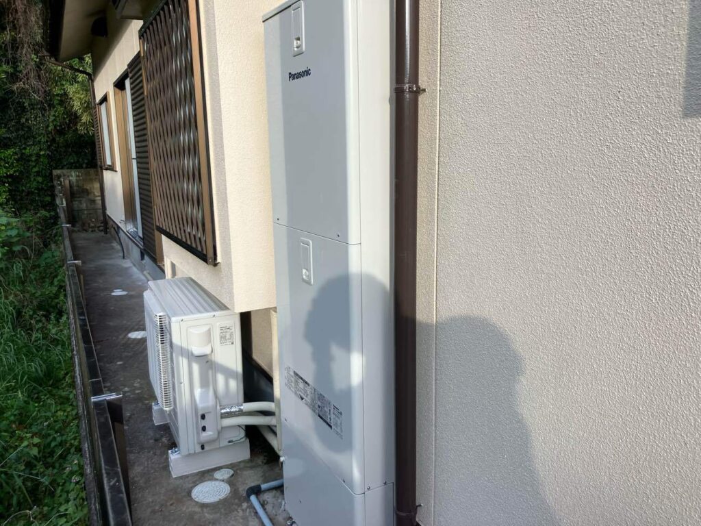 長崎｜時津町｜エコキュート取替｜Panasonic エコキュート｜Ｈ様邸
