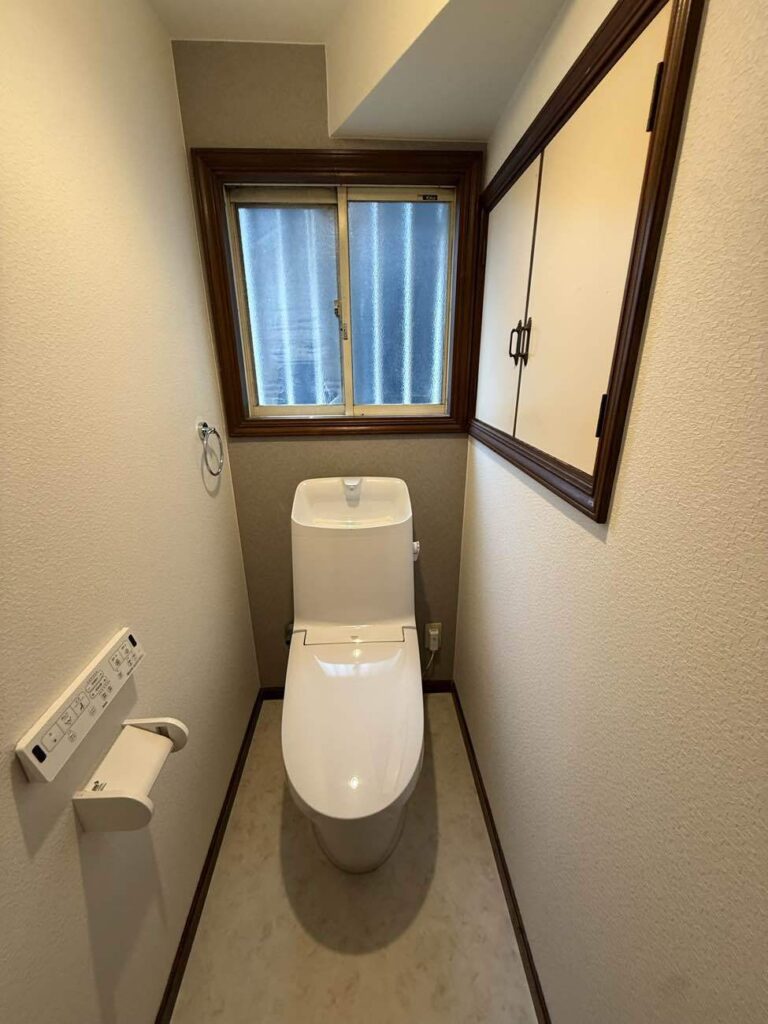 長崎｜時津町｜トイレリフォーム｜LIXIL 一体型シャワートイレ｜Ｈ様邸