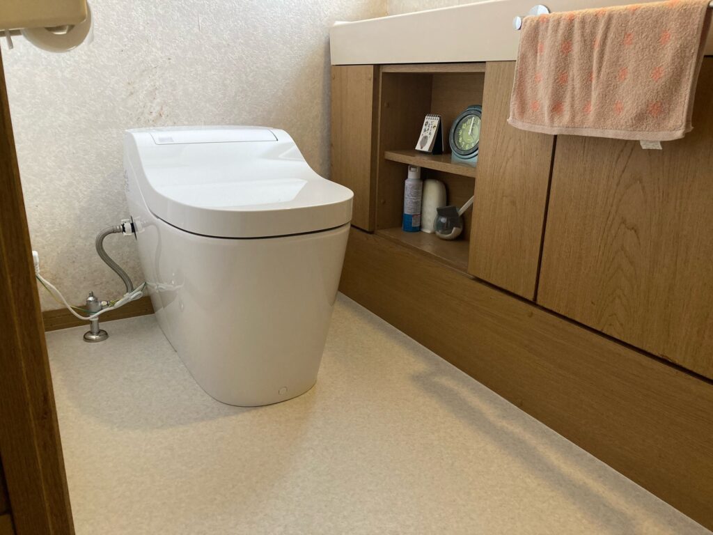 長崎｜諫早市｜トイレリフォーム｜Panasonic アラウーノ｜Ｉ様邸