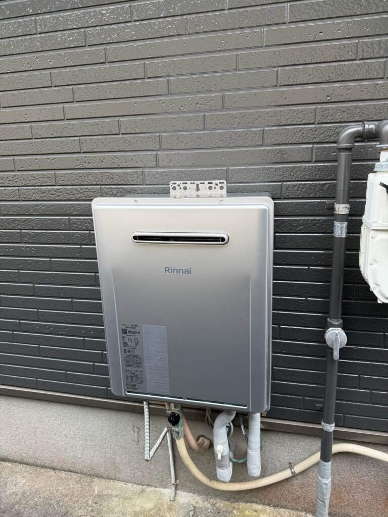 長崎｜長崎市｜ガス給湯器取替｜リンナイ エコジョーズ｜レンジフード｜ガスコンロ｜食洗機｜浴室水栓｜Ｍ様邸