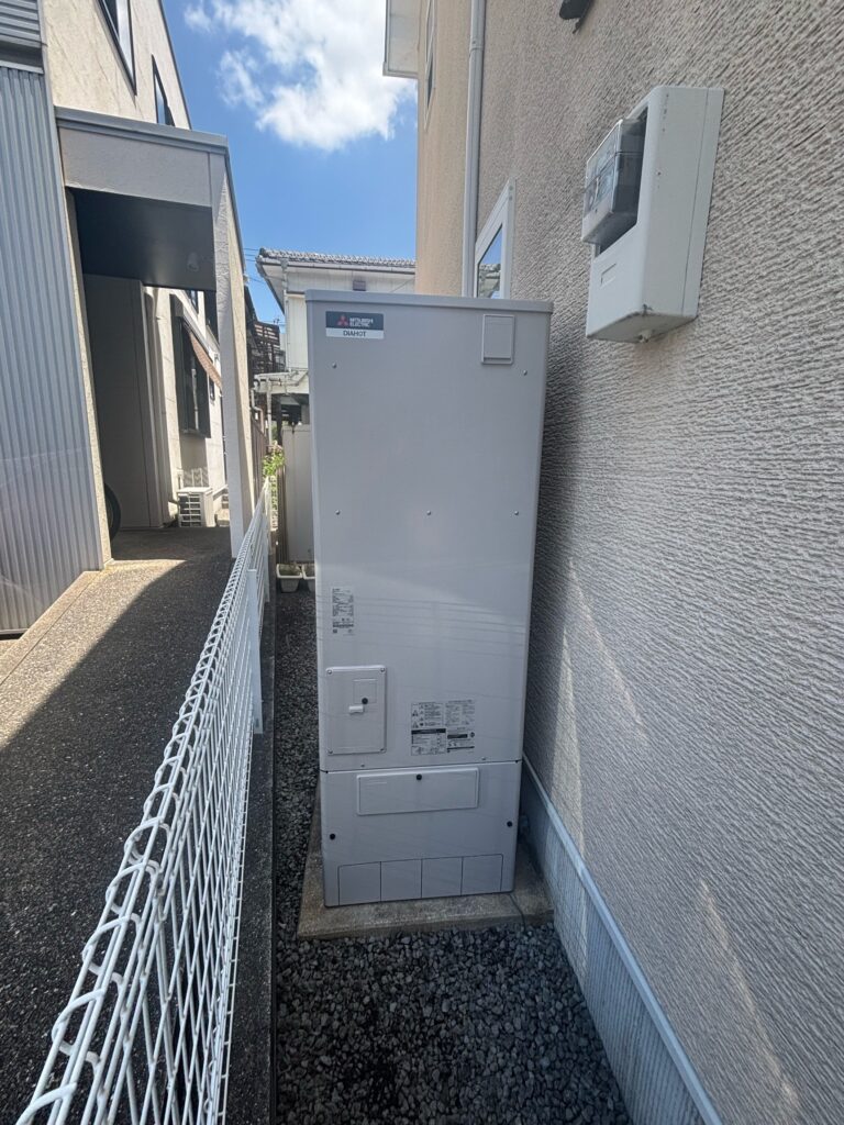 長崎｜長与町｜エコキュート取替｜三菱　エコキュート｜Ｋ様邸