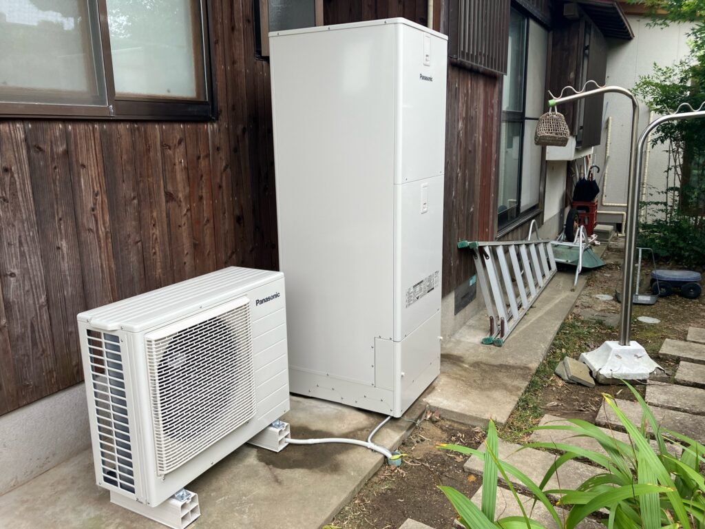長崎｜諫早市｜エコキュート取替｜Panasonic エコキュート｜Ｈ様邸