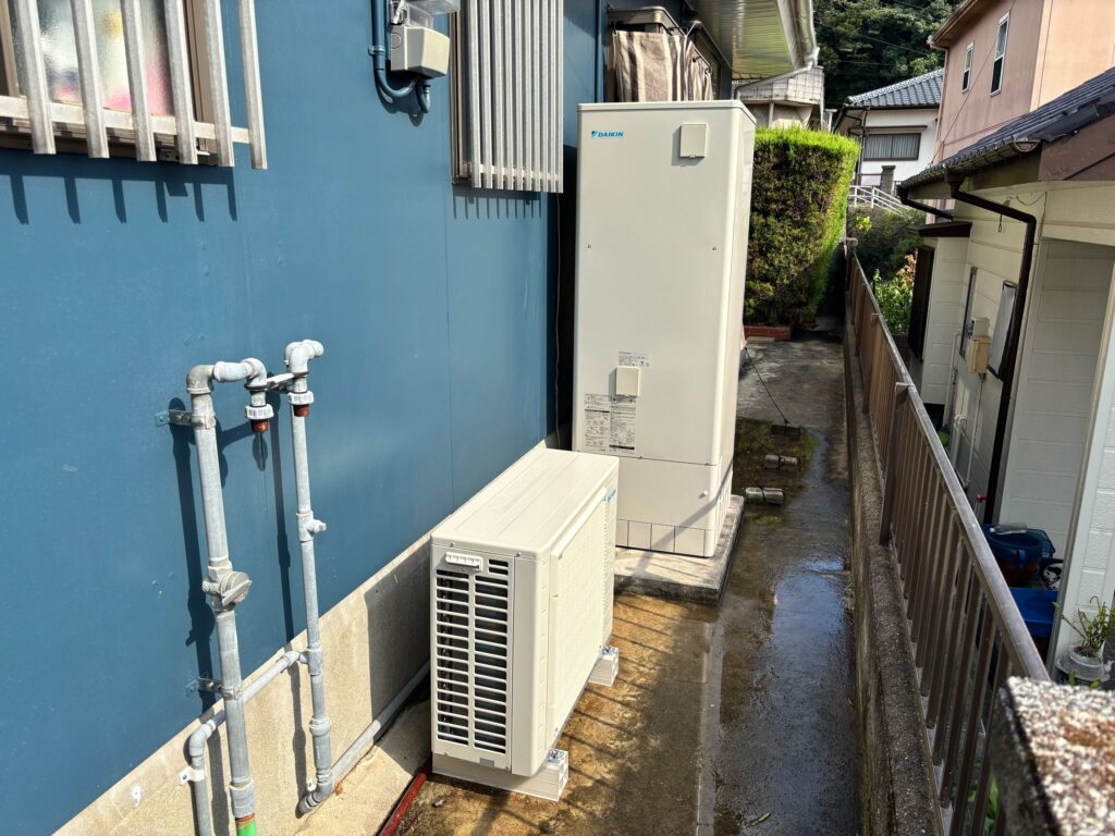 長崎｜諫早市｜エコキュート取替｜ダイキン　エコキュート｜Ｉ様邸